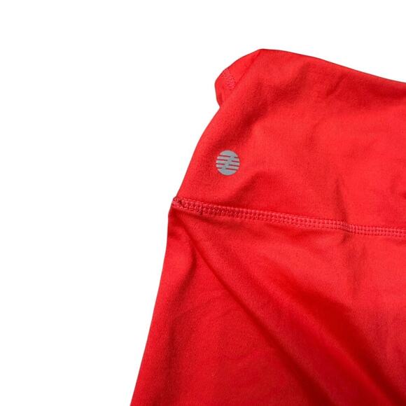 Zella Orange athletic leggings workout size medium womens - Picture 3 of 6